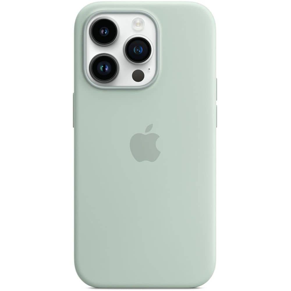 Apple Silicone Case With MagSafe Succulent iPhone 14 Pro