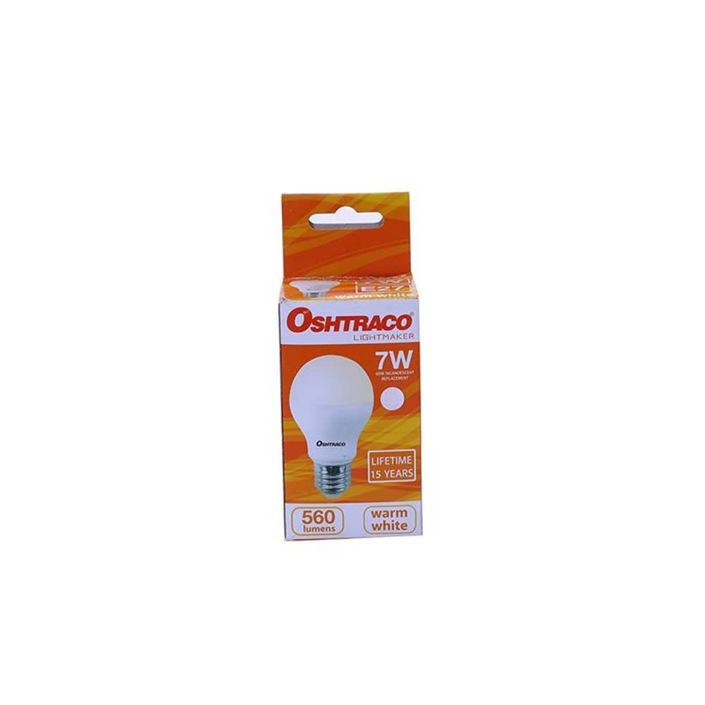 Pan Emirates Oshtraco 7W E27 Warm White Led Bulb Pan Emirates Oshtraco 7W E27 Warm White Led Bulb
