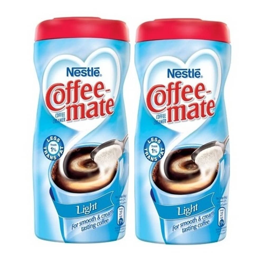 Nestle Coffee Mate Light Non Dairy Coffee Creamer 450g Jar x 2