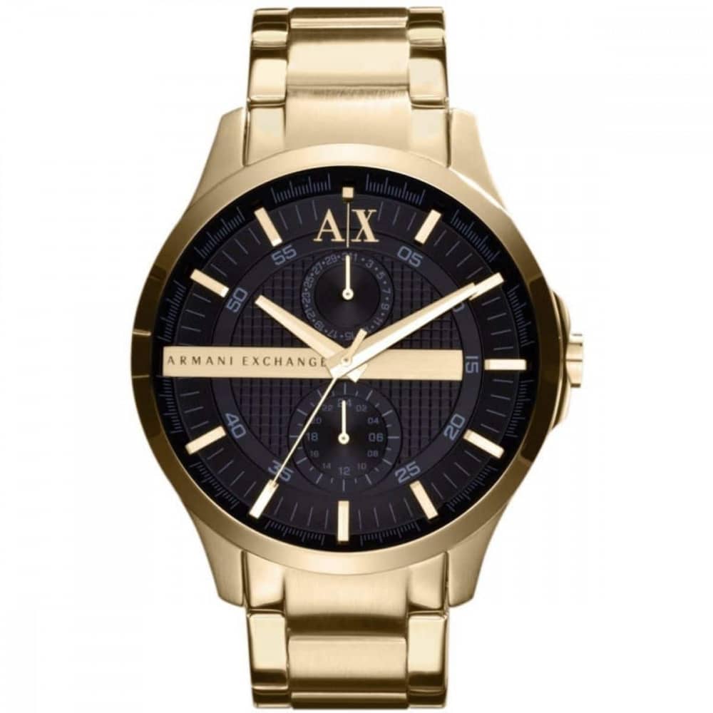 Armani Exchange AX2122 Black Dial Pvd Men's Watch