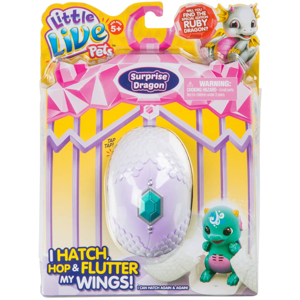 Little Live Pets 28644 Dragon single Pack blue/green Little Live Pets 28644 Dragon single Pack blue/green