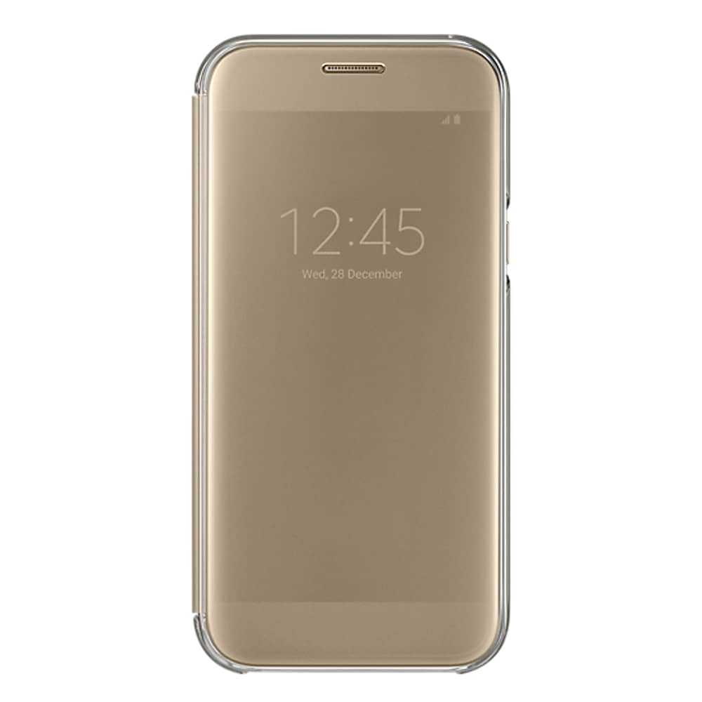 Samsung Clear View Cover Gold For A5 2017 EF-ZA520CFEGWW Samsung Clear View Cover Gold For A5 2017 EF-ZA520CFEGWW