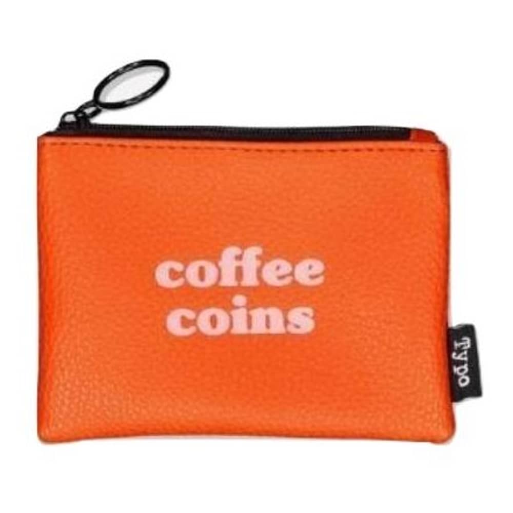 TYPO Fashion Coin Purse Coffee Coins