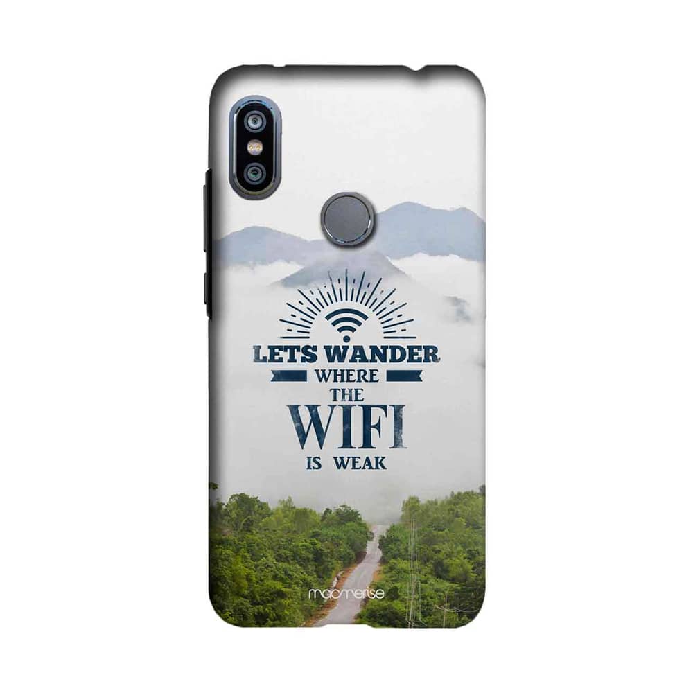 Wander without Wifi - Sleek Case for Xiaomi Redmi Note 6 Pro Wander without Wifi - Sleek Case for Xiaomi Redmi Note 6 Pro