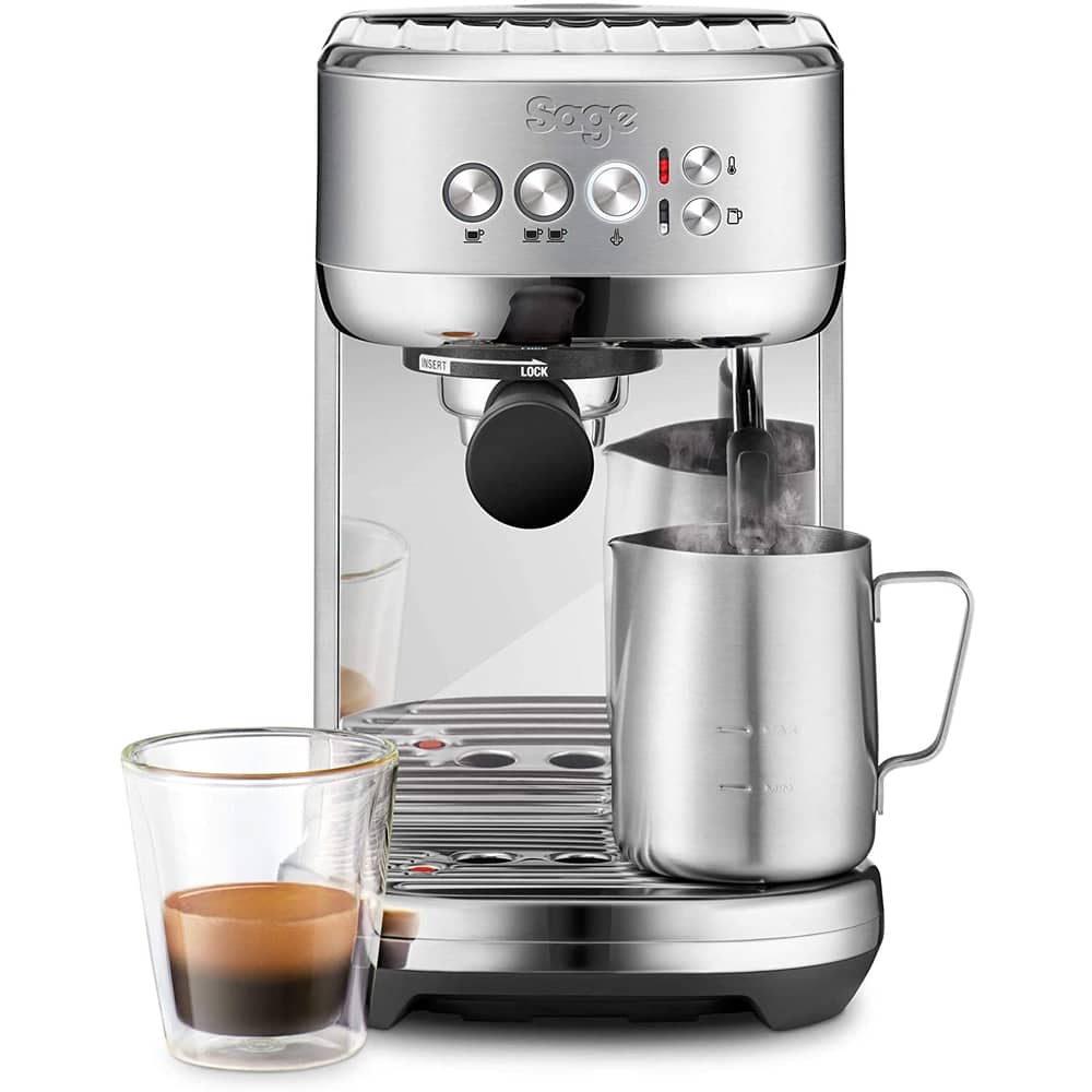 Sage The Bambino Plus- Brushed Stainless Steel Espresso Coffee Machine, Ses500bss Sage The Bambino Plus- Brushed Stainless Steel Espresso Coffee Machine, Ses500bss