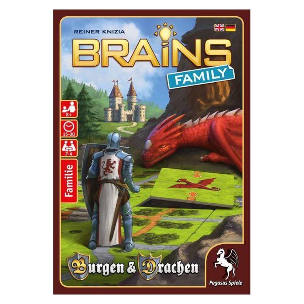 Pegasus Spiele Brains Family Burgen & Drachen Base Game