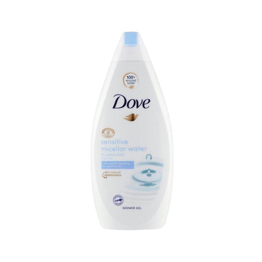 Dove Sensitive Micellar Water Soap Free Shower Gel 500ml Dove Sensitive Micellar Water Soap Free Shower Gel 500ml