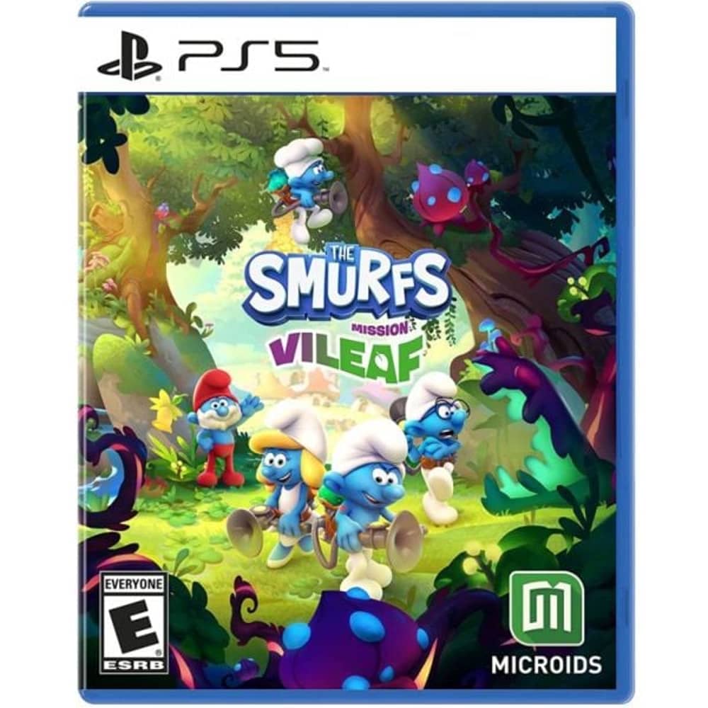 PS5 The Smurfs Mission Vileaf Game