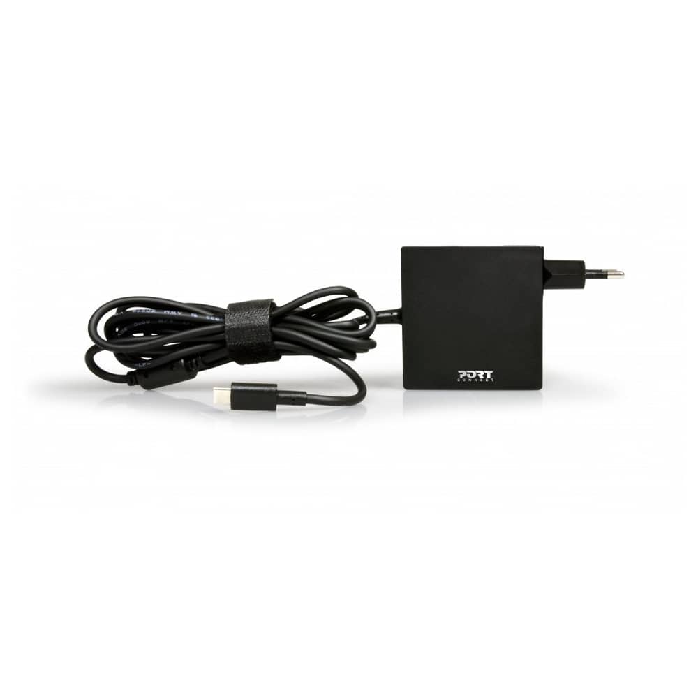 Port Designs 900097 Type C Power Adapter 65W Black