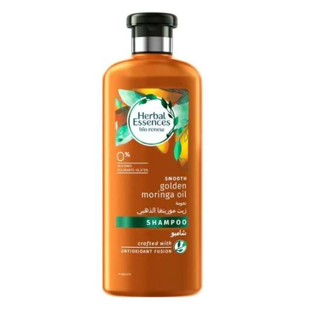 Herbal Essence Smooth Golden Moringa Oil Shampoo 400ml
