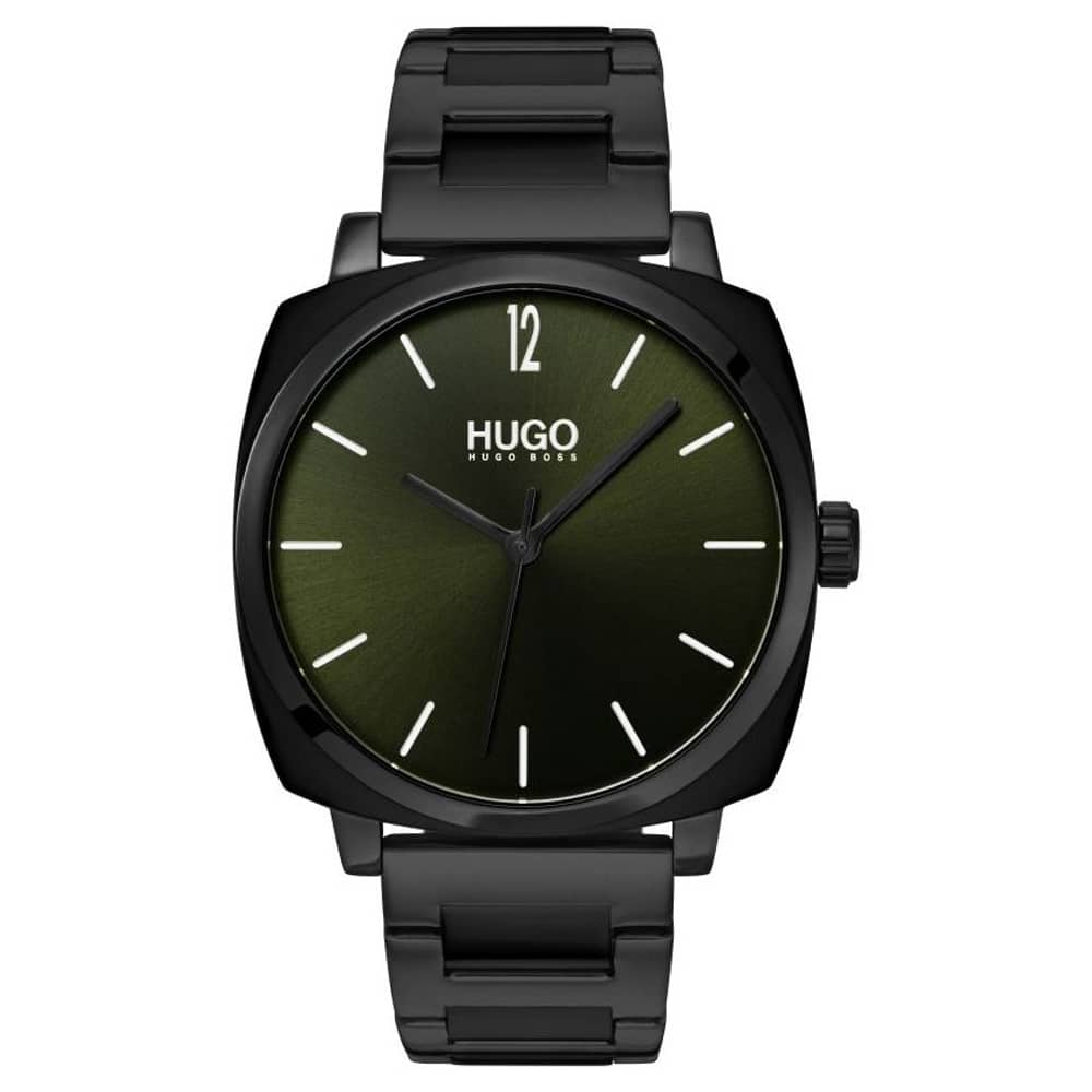 Hugo Boss 1530081 Own Quartz Black Stainless Steel Watch Men