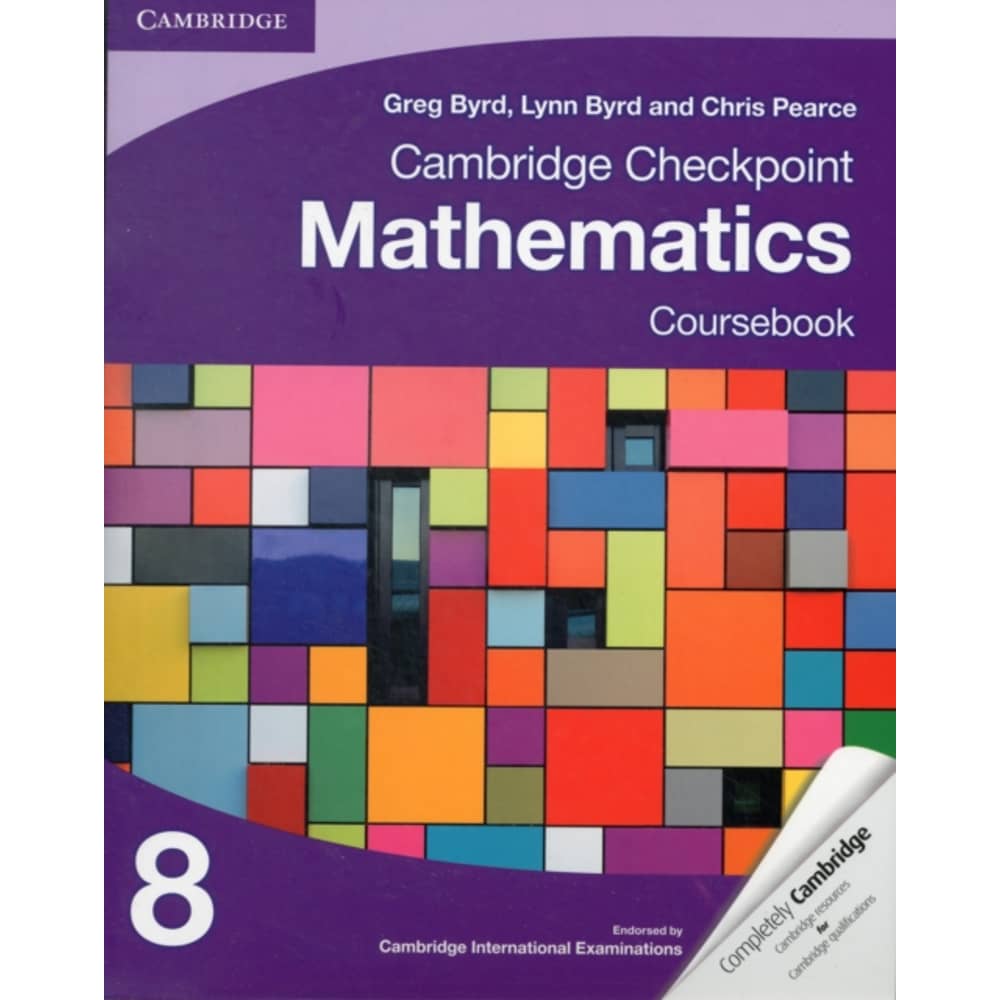 Cambridge Checkpoint Mathematics Coursebook 8 Cambridge Checkpoint Mathematics Coursebook 8