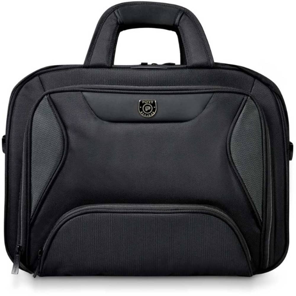 Port 170223 Manhattan Top Load Carry Case W/ Back File Black 13.3inch Port 170223 Manhattan Top Load Carry Case W/ Back File Black 13.3inch