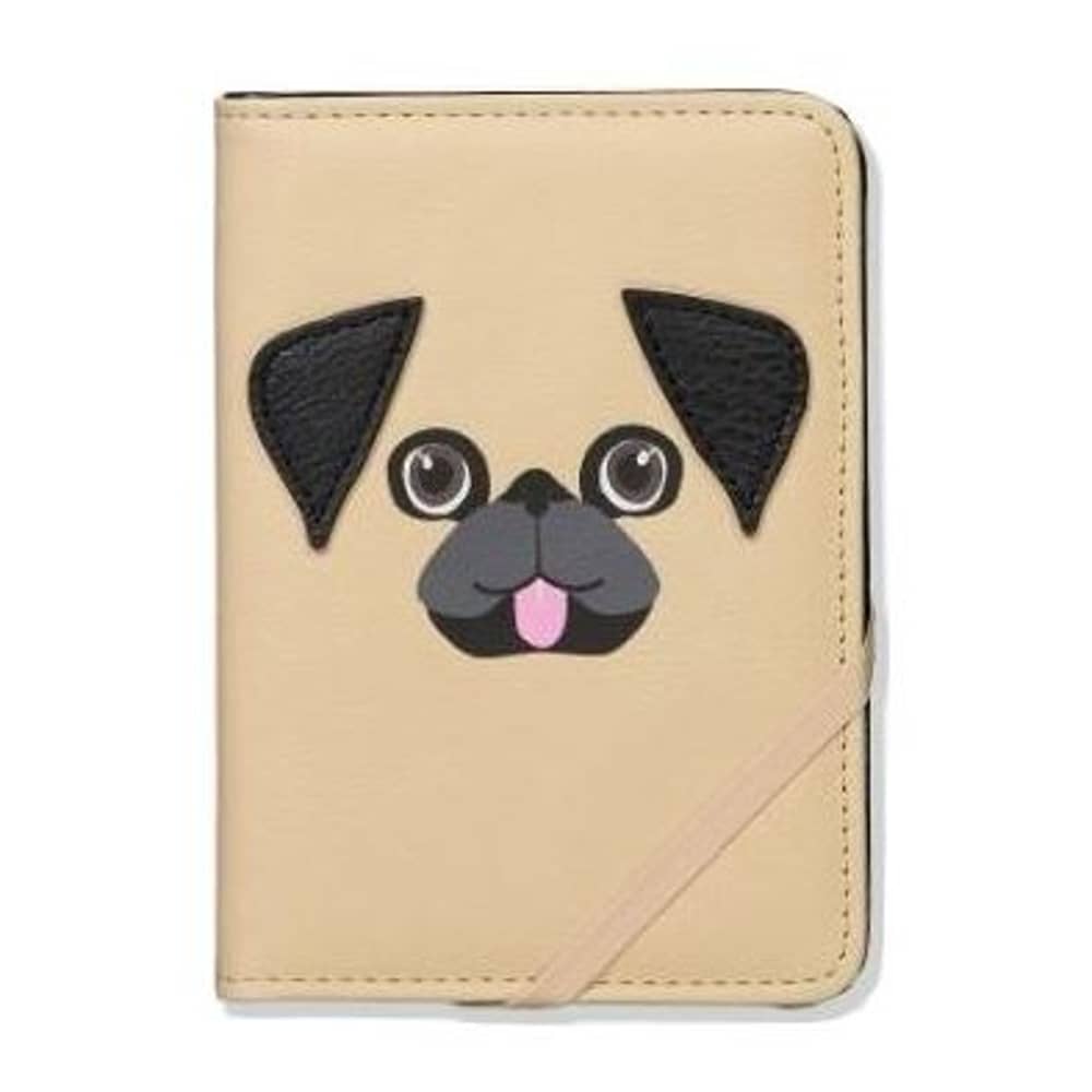 TYPO RFID Passport Holder Novelty Pug