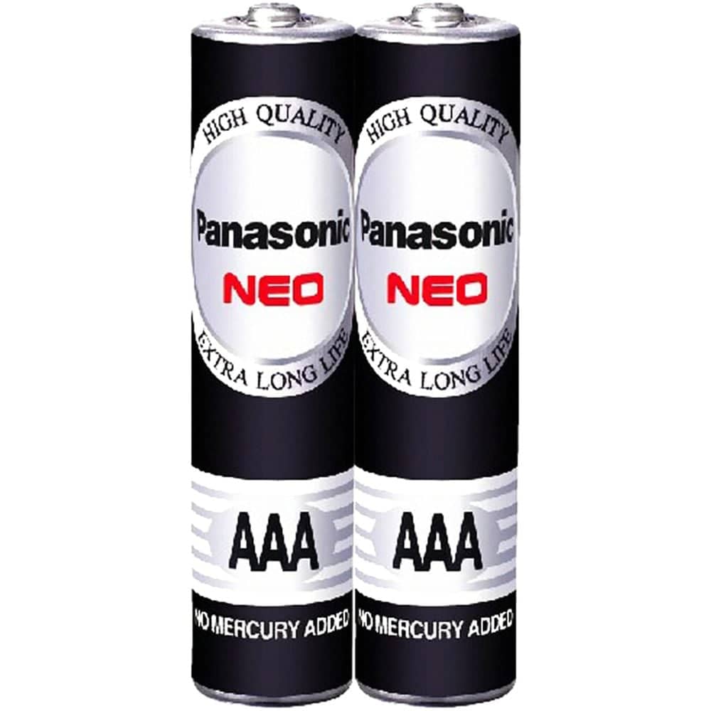 Panasonic AAA2 Dioxide Battery Black/Silver
