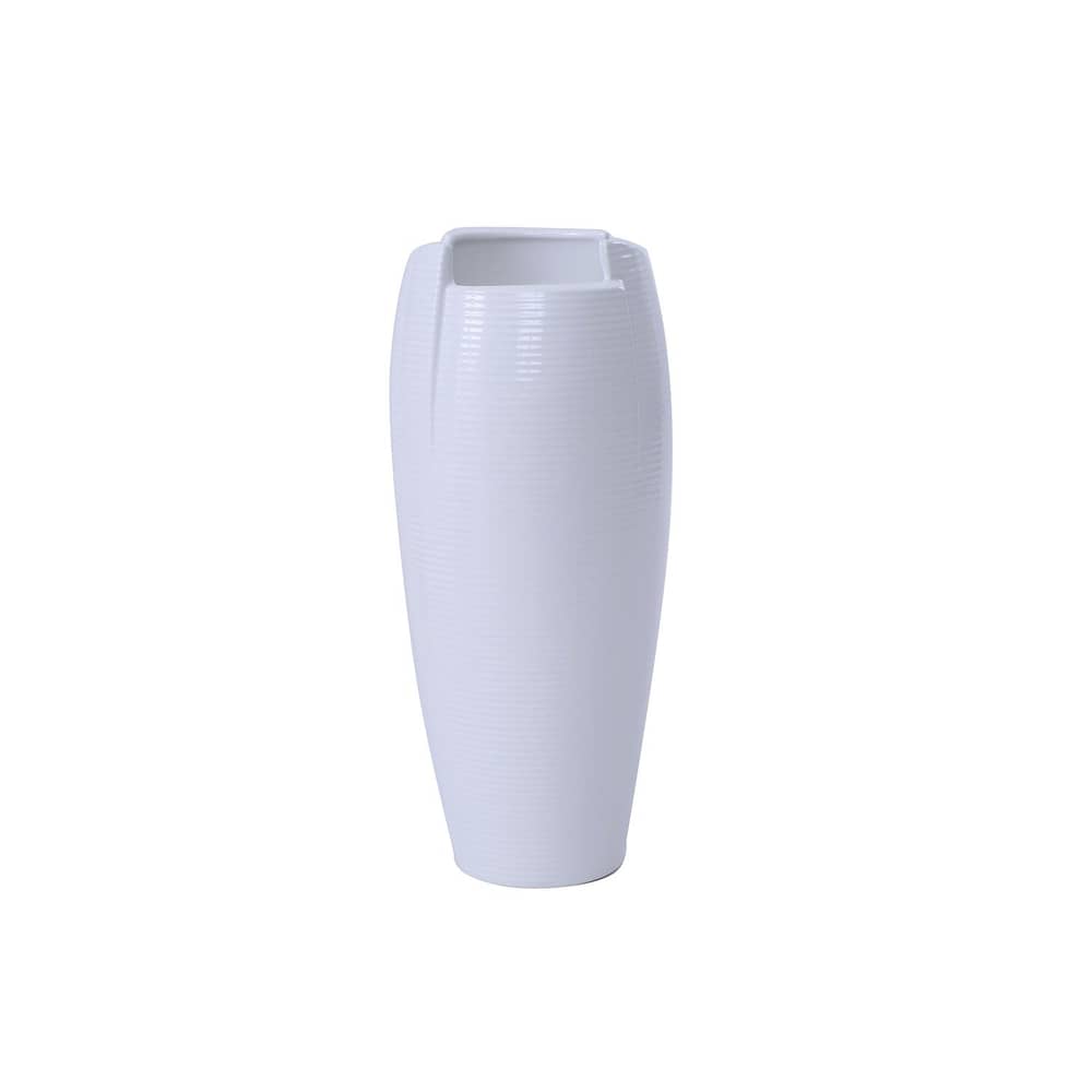 Pan Emirates Iveco Deco Vase S White Pan Emirates Iveco Deco Vase S White