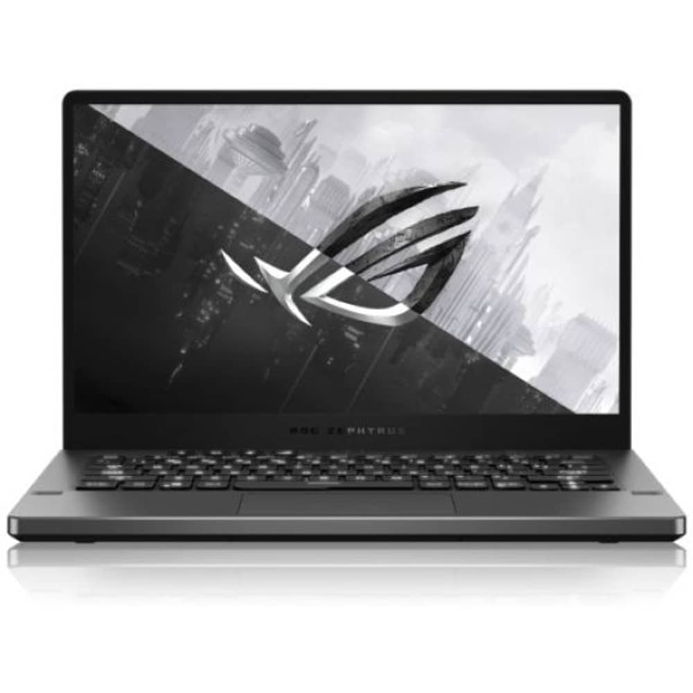 Asus ROG Zephyrus G14 GA401QH-HZ047T Gaming Laptop - Ryzen7 3.2GHz 16GB 512GB 4GB Win10 14inch FHD Grey NVIDIA GeForce GTX 1650 English/Arabic Keyboard