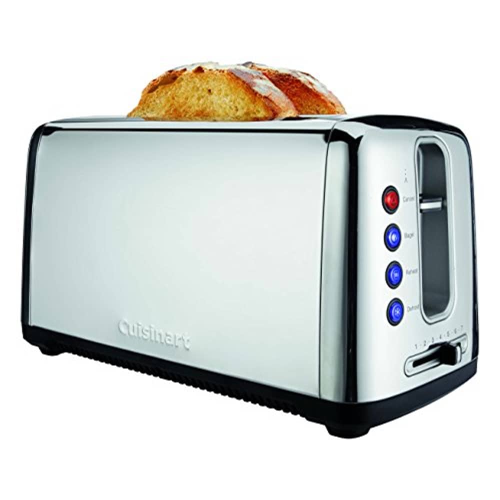 Cuisinart Cpt-2400P1 Bakery Artisan Bread Toaster, 2 Slice, Silver Cuisinart Cpt-2400P1 Bakery Artisan Bread Toaster, 2 Slice, Silver