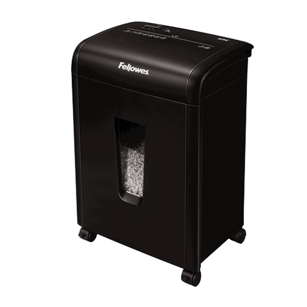 Fellowes 62mc 10-sheet Micro-cut Home And Office Paper Shredder With Safety Lock For Added Protection