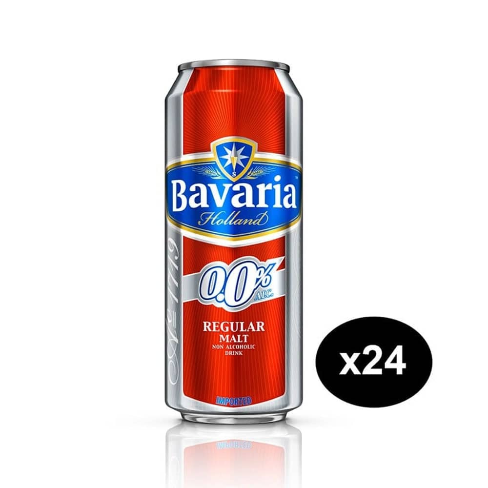 Bavaria Non Alcoholic Beer Can 500ml Pack Of 24 Bavaria Non Alcoholic Beer Can 500ml Pack Of 24