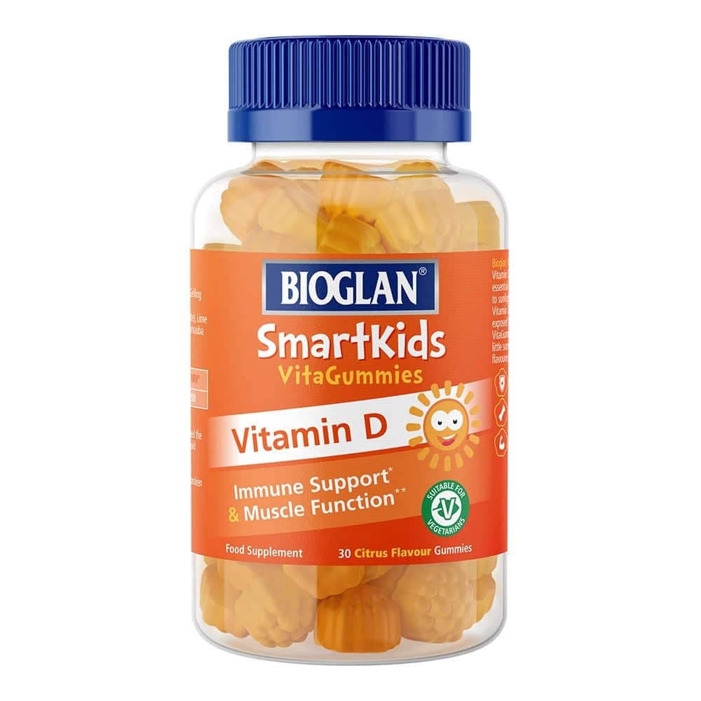Bioglan Smartkids Vitamin D Citrus 30Gummies
