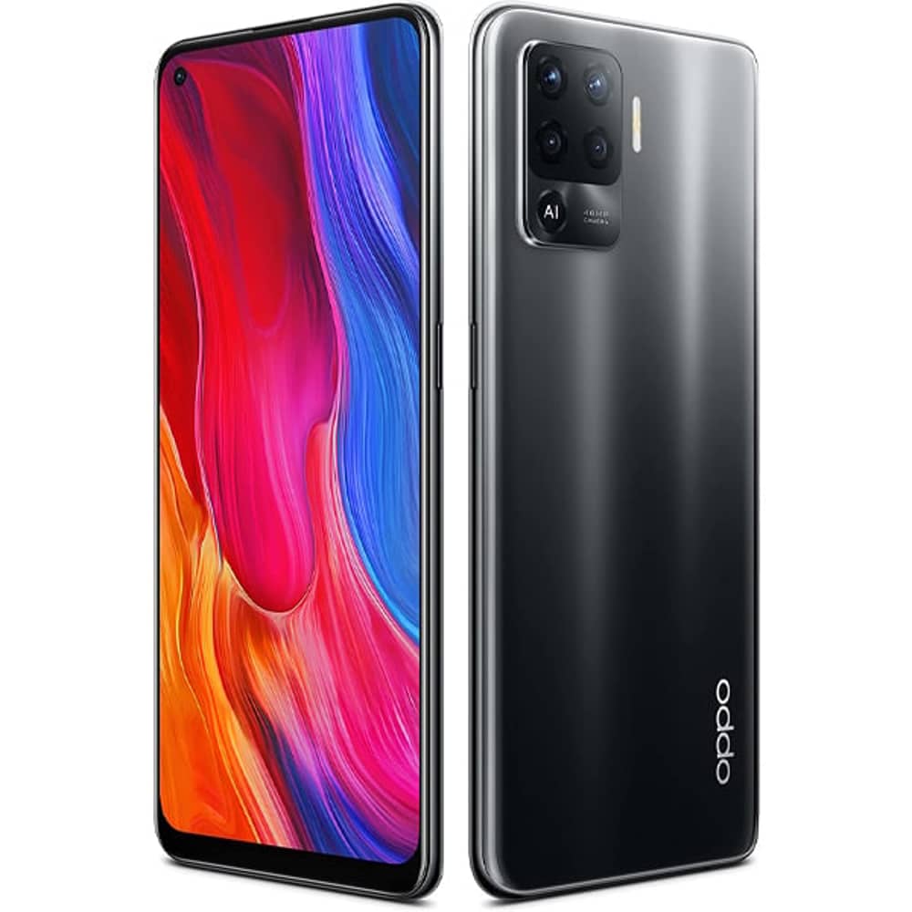 أوبو A94 128 جيجابايت أسود فلويد 4G هاتف ذكي