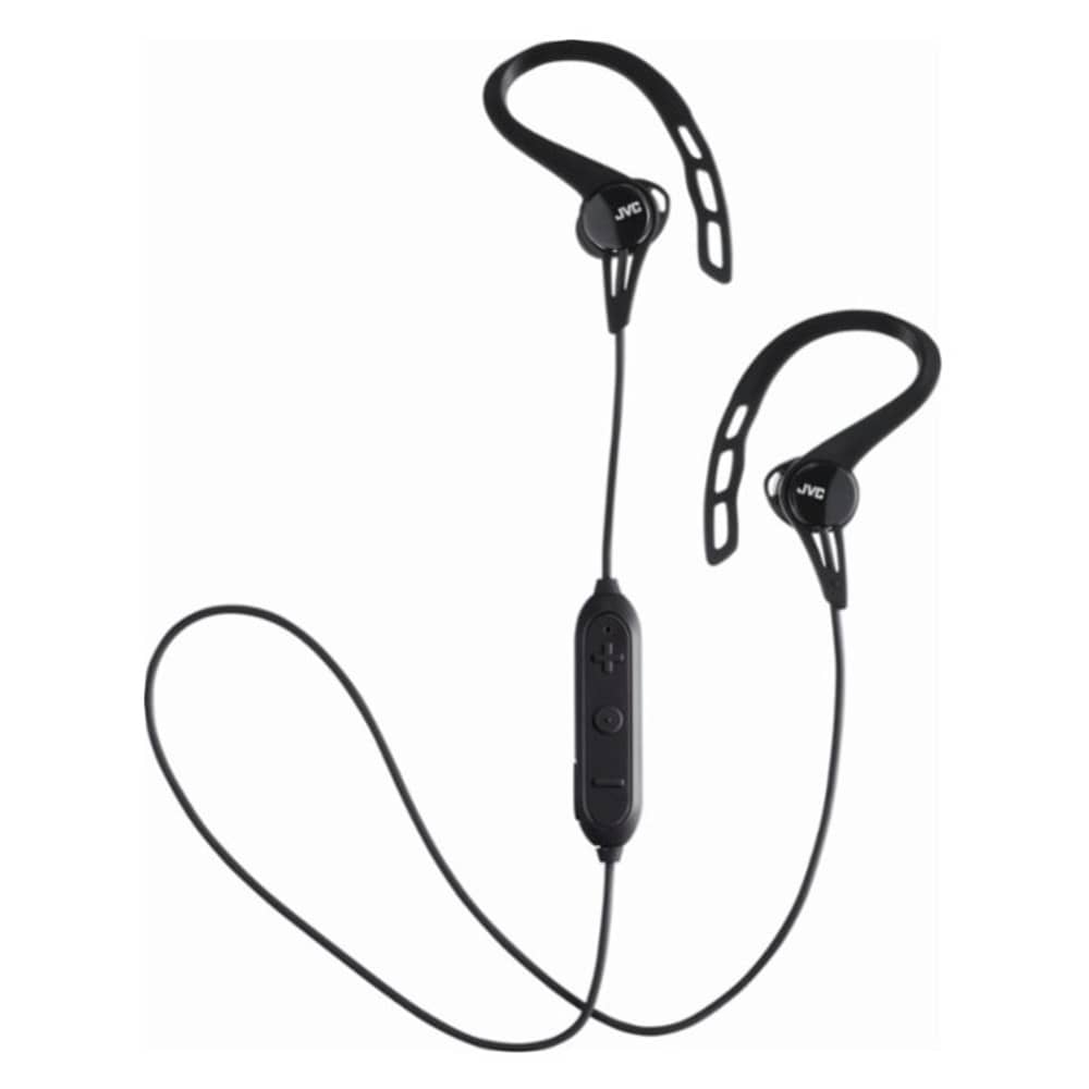 JVC Sports Wireless Earphone With Pivot Motion Fit Black - HAEC20BTB