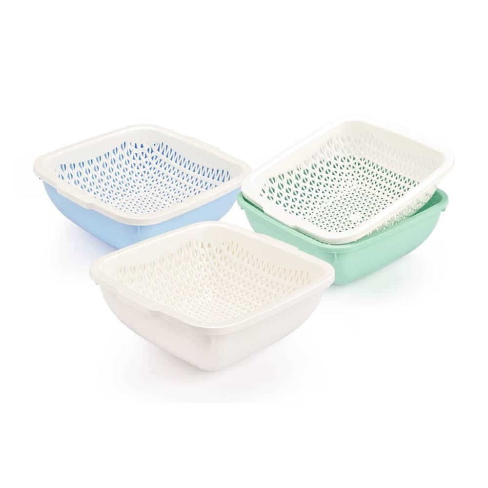 Minimize Strainer And Bowl Set (19 X 19 X 8 Cm) 1,8 L Minimize Strainer And Bowl Set (19 X 19 X 8 Cm) 1,8 L
