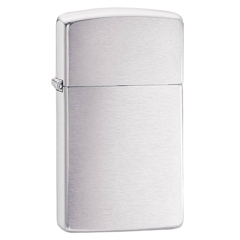 Zippo 1600 Slim Brushed Chrome Windproof Lighter