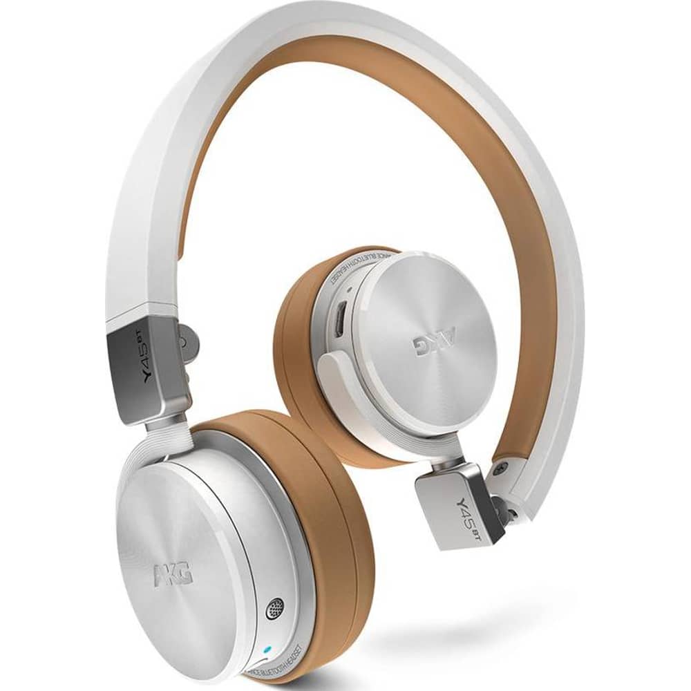 AKG Y45BT Bluetooth Wireless Mini Headphone White