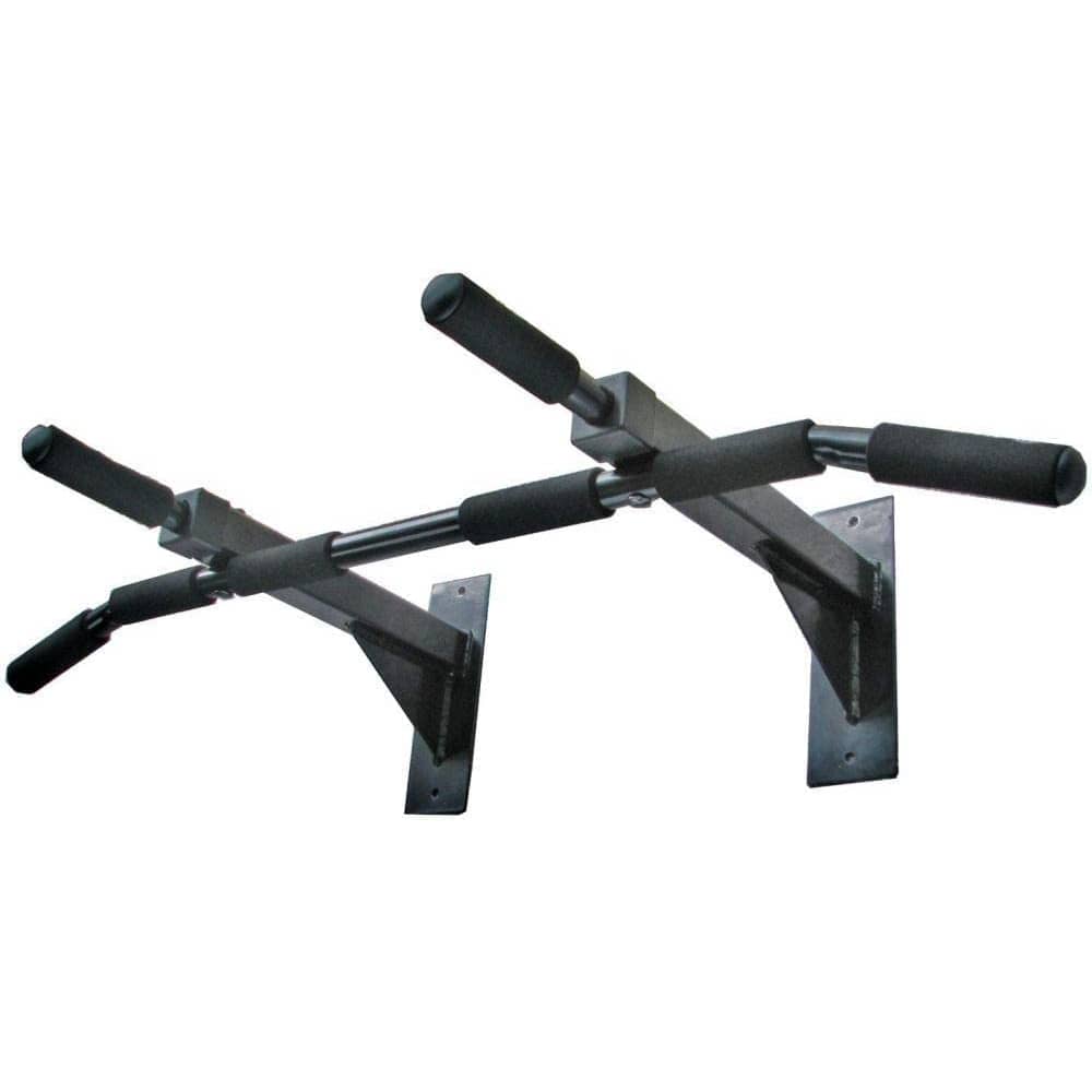 ULTIMAX Wall Mount Pull Up Bar Chin-up Body-bulding Exercise Fitness Gym Home with 6 Foam Handles Ultimate Body Press Wall Mounted Cross Fit Traing for ultimate fitness