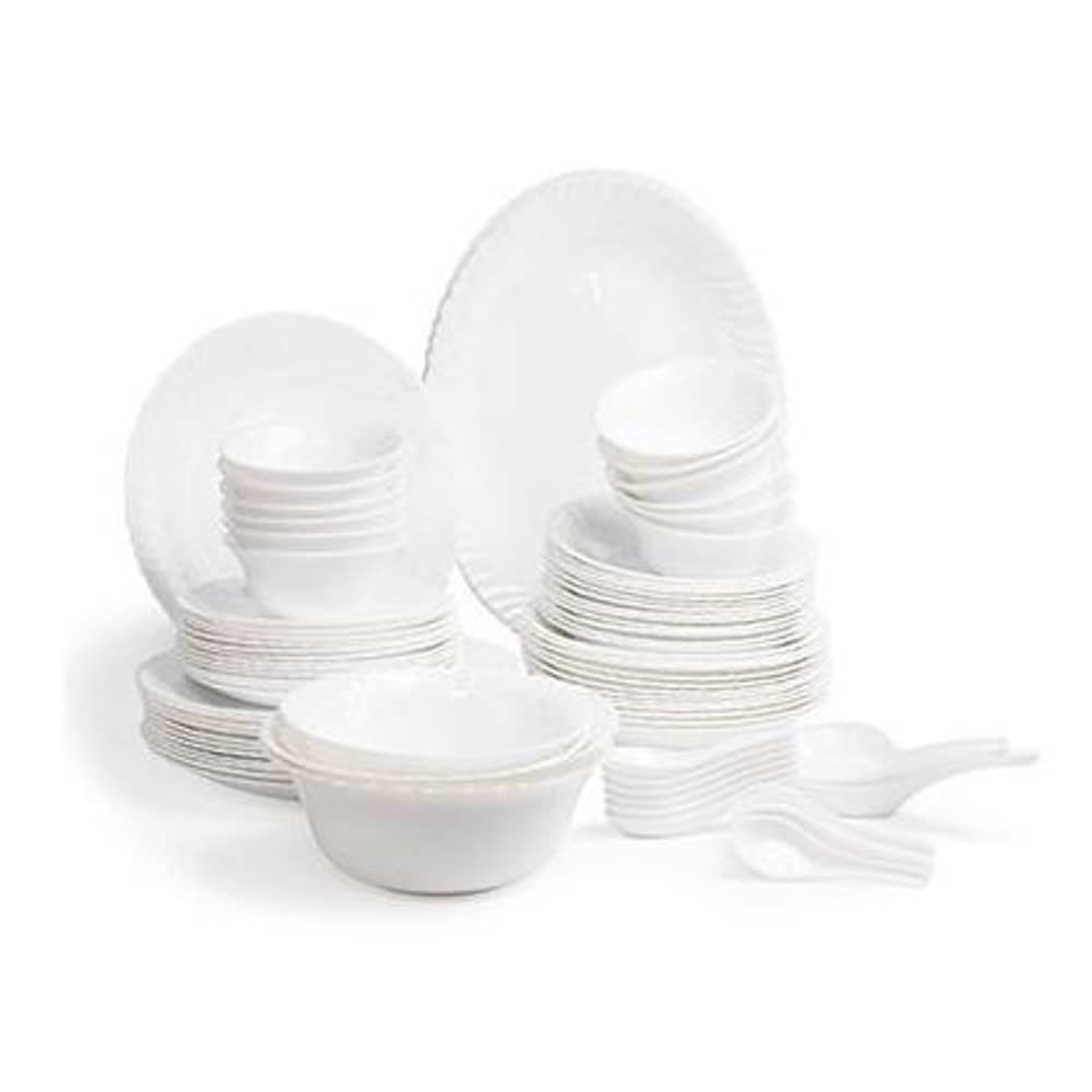 RoyalFord Flora Dinner Set White 82pcs