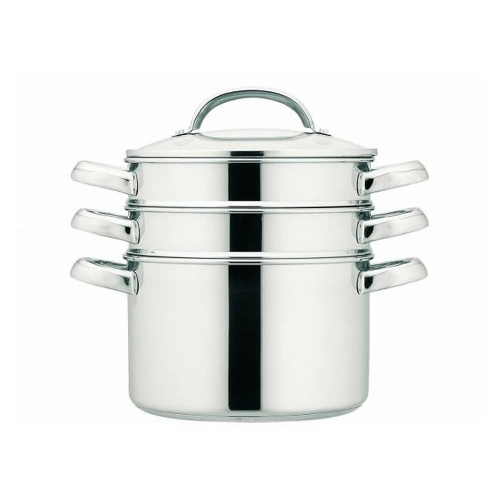 Prestige PR7011 Stainless Steel Steamer Set 3Pc Prestige PR7011 Stainless Steel Steamer Set 3Pc