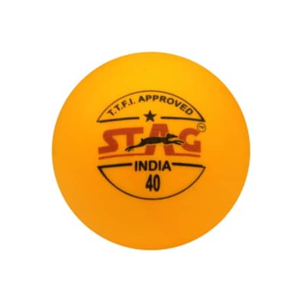 Stag Table Tennis Ball One Star - Pack Of 6 Stag Table Tennis Ball One Star - Pack Of 6