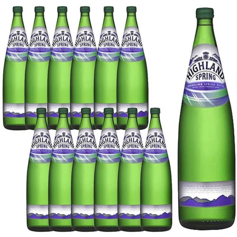 Highland Spring Sparkling Water 1L (Pack of 12pcs)