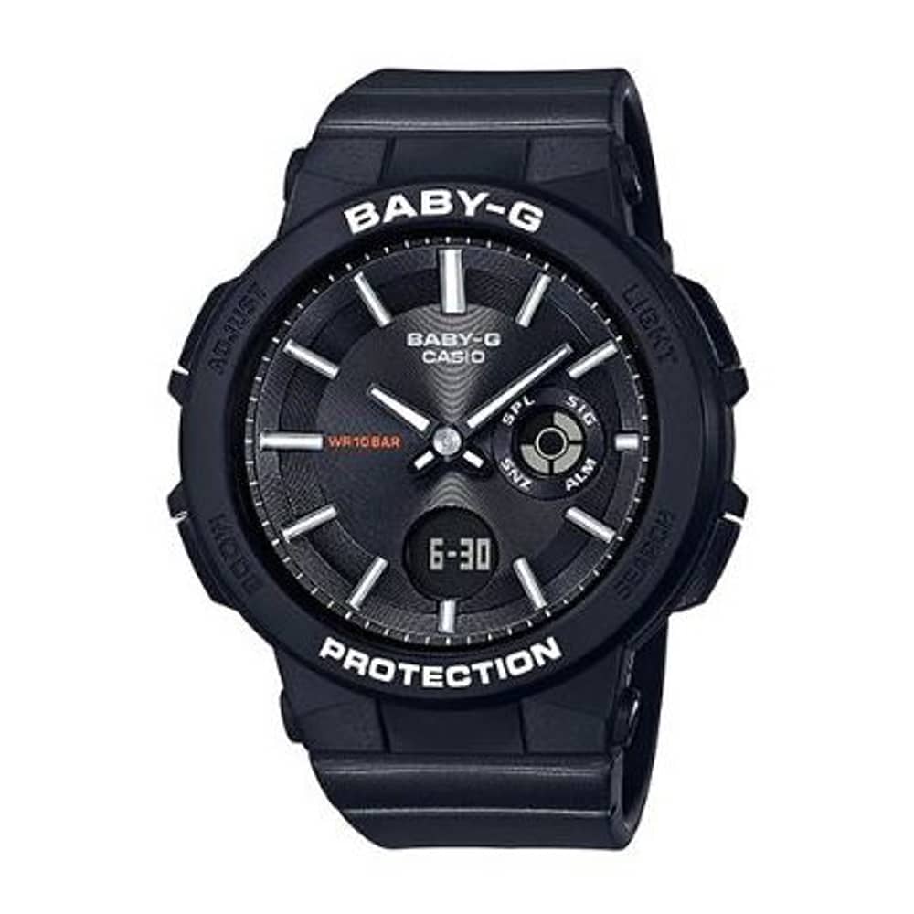 Casio Baby-G Black Resin Women Analog/Digital Watch BGA-255-1A