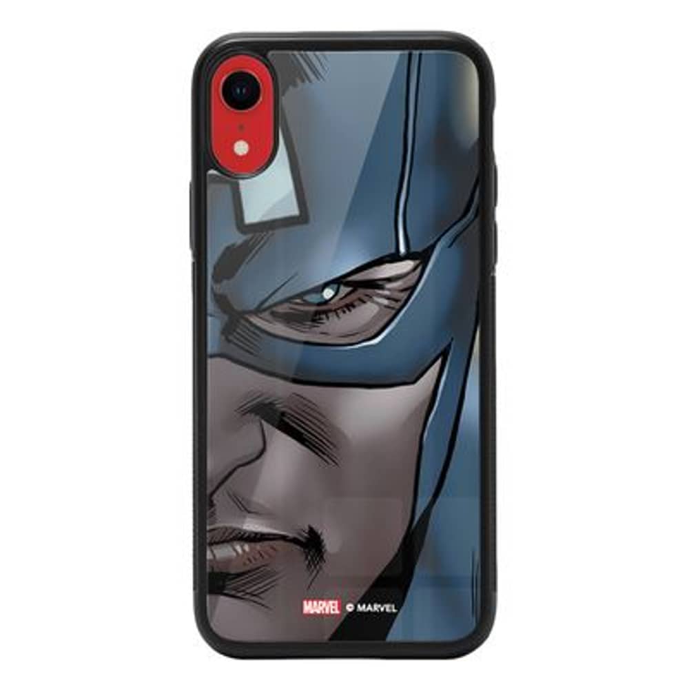 Marvel Captain America's Half Profile Face iPhone XR Cover