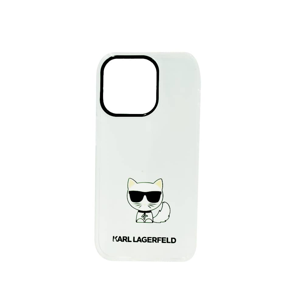Karl Lagerfeld Iml Choupette Body Hard Case For Iphone 14 Pro Transparent Karl Lagerfeld Iml Choupette Body Hard Case For Iphone 14 Pro Transparent
