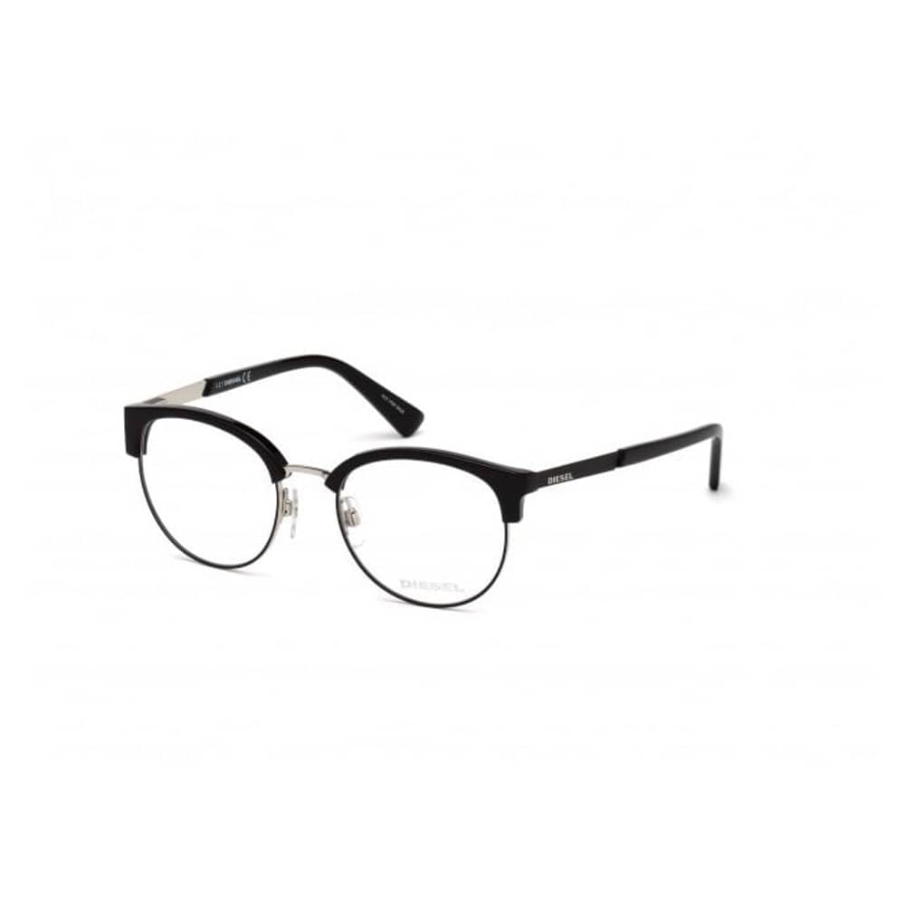 Diesel DL5281-001-49 Unisex Optical Frame Shiny Black Plastic