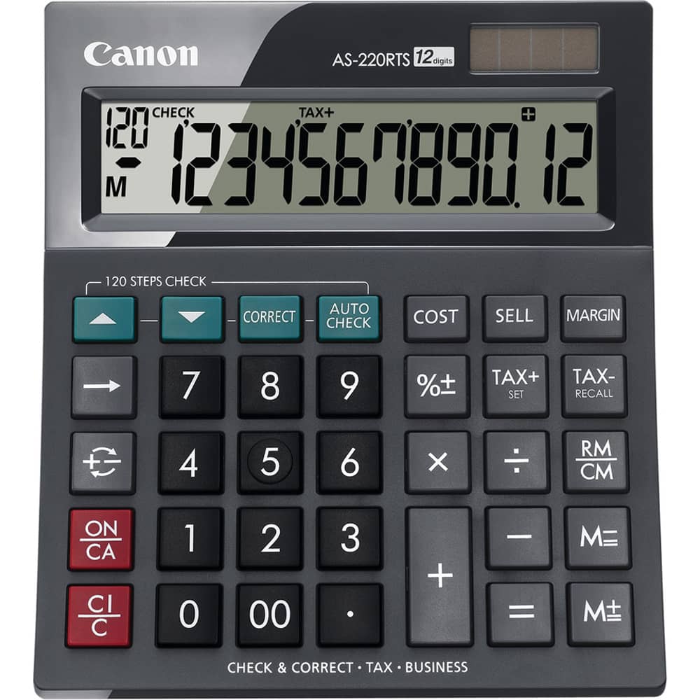 Canon AS-220RTS Calculator