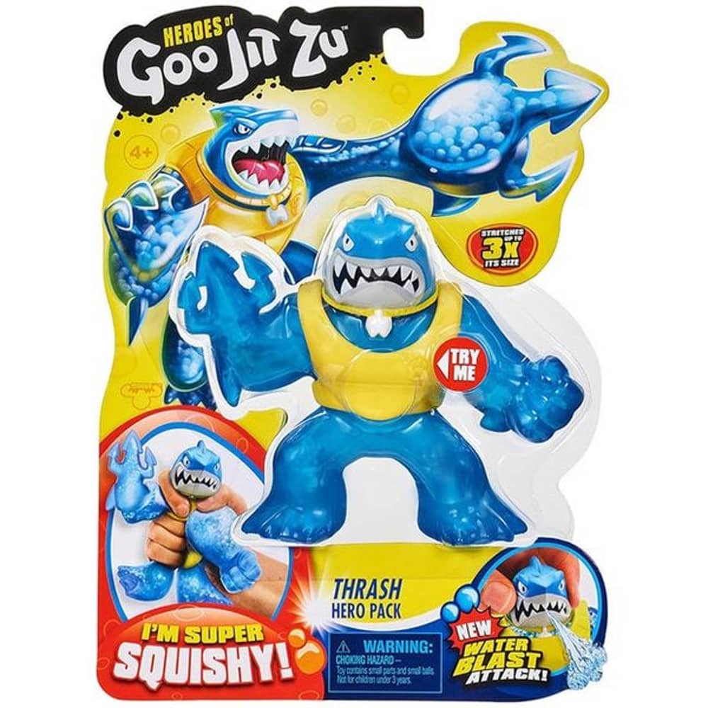 Goo Jit Zu 41041 S2 Hero Pack Thrash The Shark Goo Jit Zu 41041 S2 Hero Pack Thrash The Shark