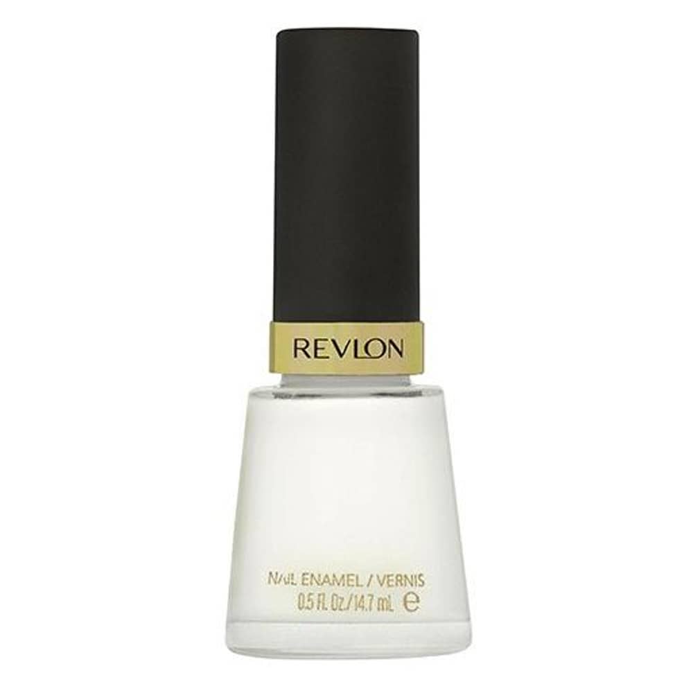 Revlon Nail Polish White On White 050