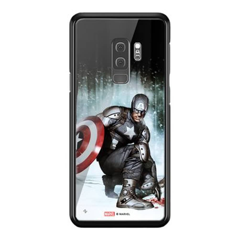 Marvel Captain America Superhero Landing Samsung S9+ Cover