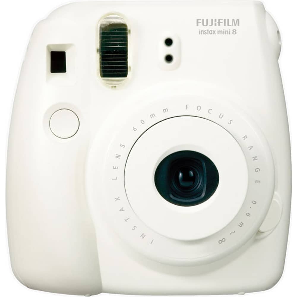 Fujifilm Instax Mini 8 Instant Film Camera White + 20 Sheet + 10 Sheet Fujifilm Instax Mini 8 Instant Film Camera White + 20 Sheet + 10 Sheet