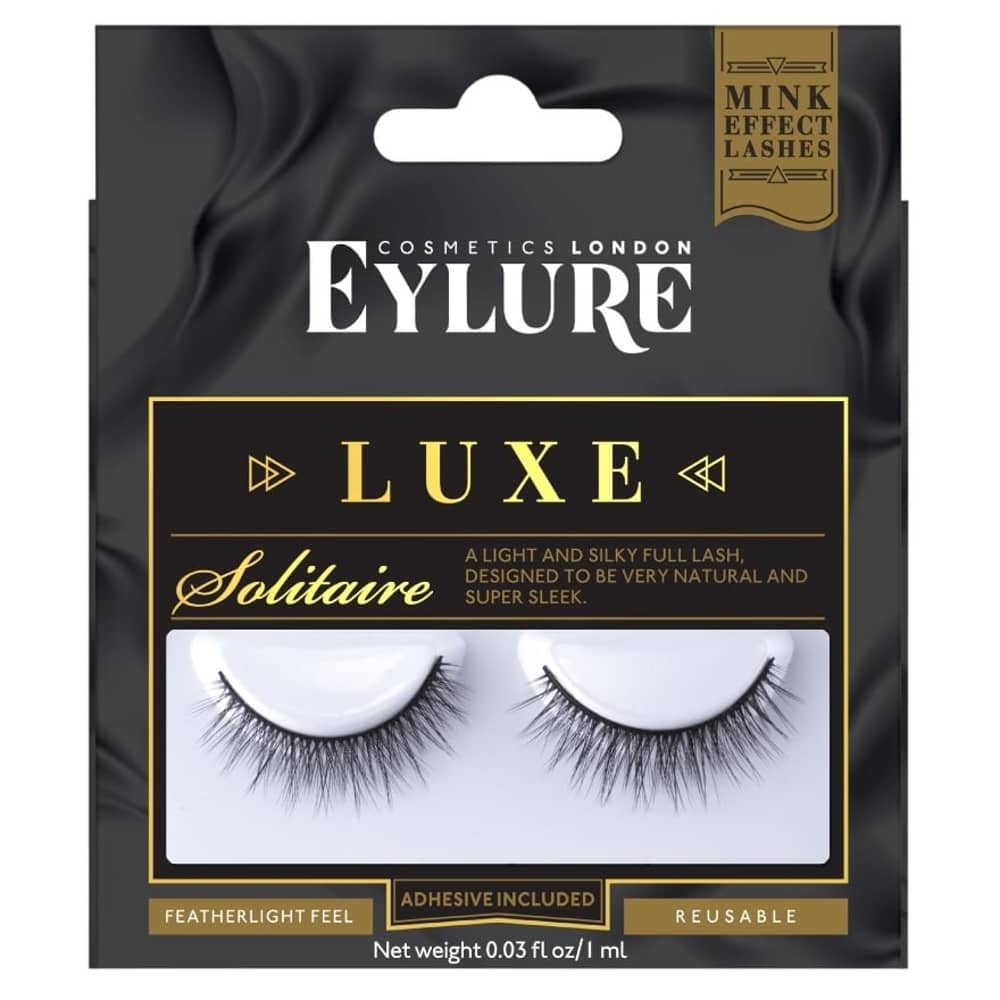 Eylure EYL6001712 Eye Lashes Luxe Lash - Solitaire Eylure EYL6001712 Eye Lashes Luxe Lash - Solitaire