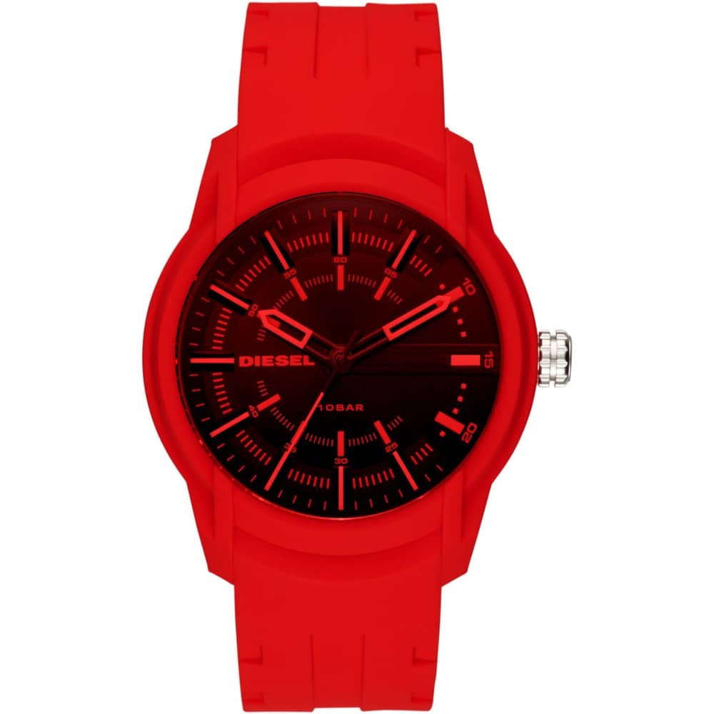 Diesel DZ1820 Armbar Red Mens Watch