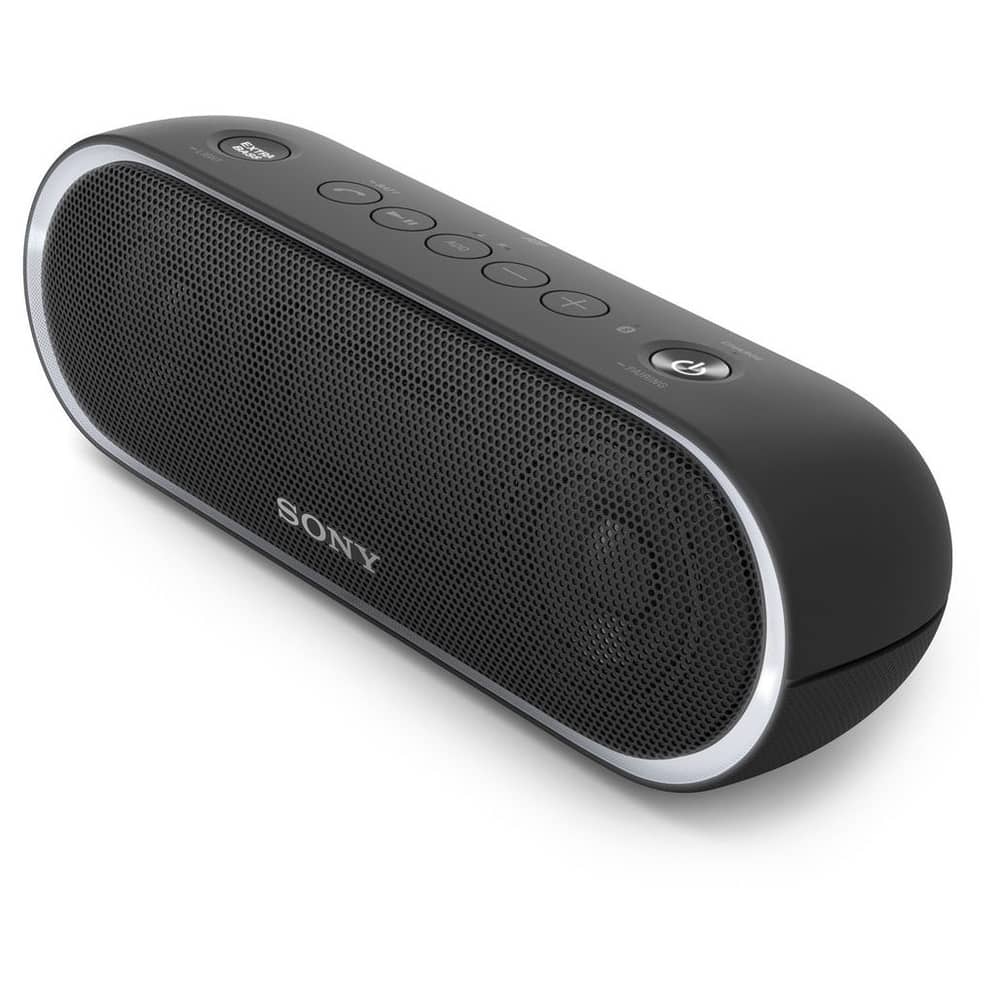 Sony SRSXB20B Water Resistant Super Bass Wireless Portable Party Speaker Black Sony SRSXB20B Water Resistant Super Bass Wireless Portable Party Speaker Black