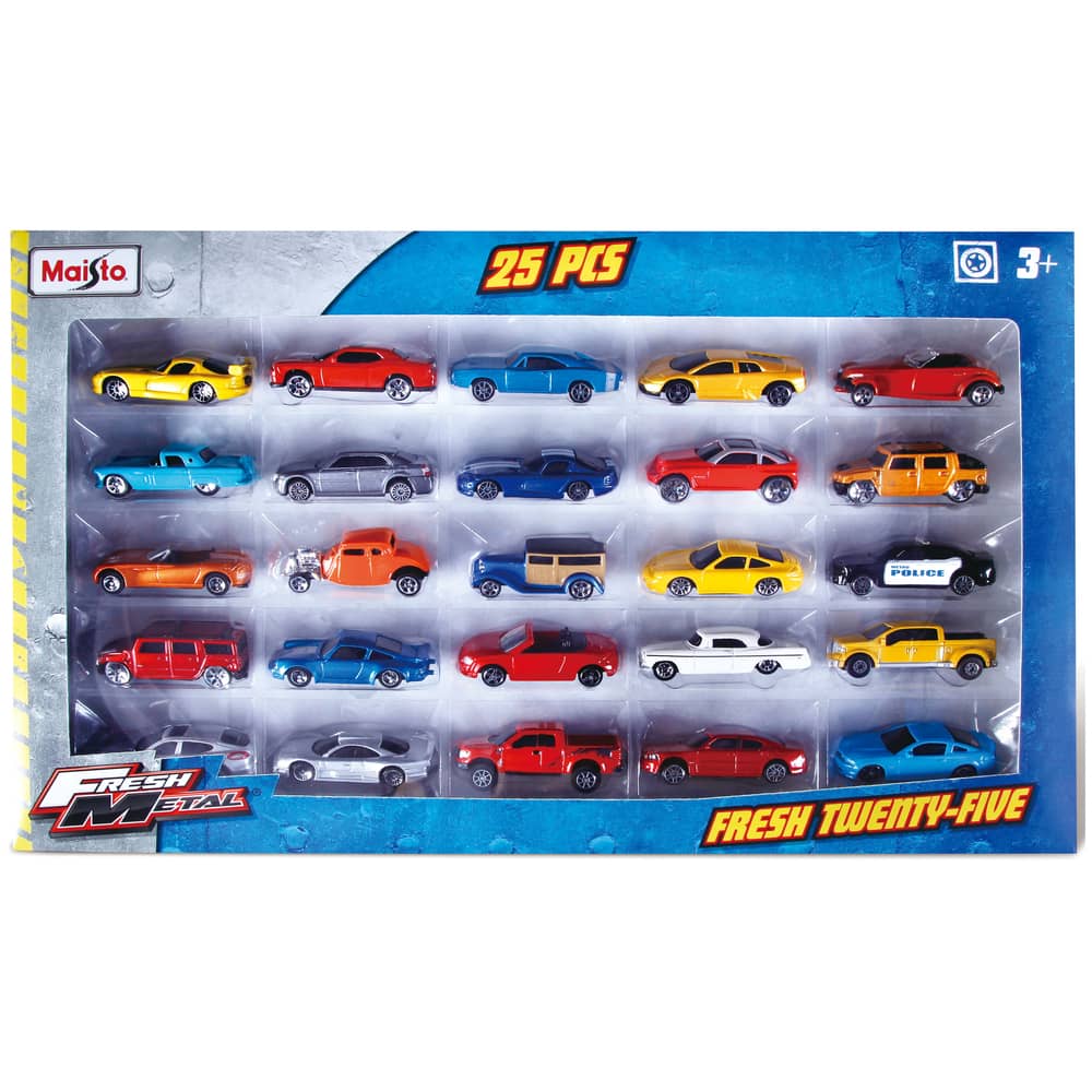 Maisto 12005 Fresh Metal 25 Pack - Color May Vary