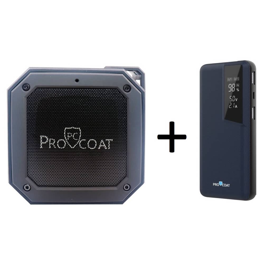 مكبر صوت لاسلكي + شاحن متنقل بروكوت