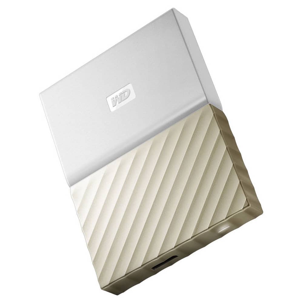 Western Digital My Passport Ultra - External Hard Drive 2TB Gold